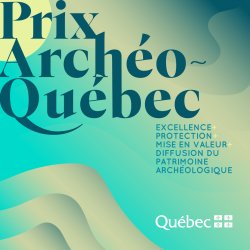 Visuel Prix Archéo-Québec Visuel Prix Archéo-Québec